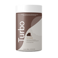 Schokoladen-Mahlzeitenersatz-Drink von CoGAP Turbo, ideal für Diäten und Gewichtsabnahme, in einem bequemen Trinkglas.