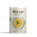Würzer Gemüsebrühe von CoGAP GmbH, vegetarische Suppenbrühe ohne Geschmacksverstärker, in einem Beutel mit Gemüse und Gewürzen