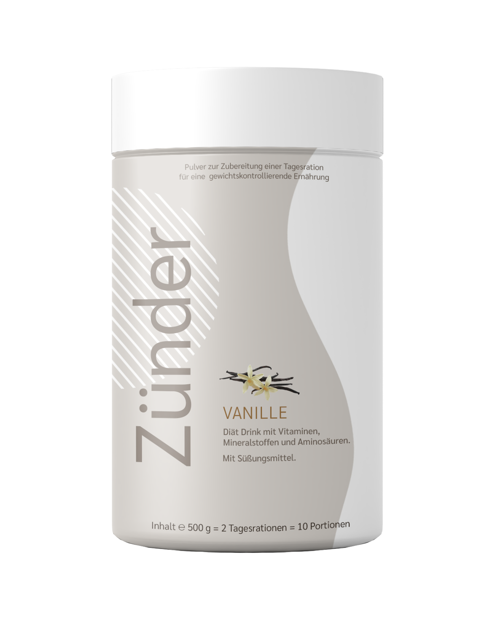 CoGAP GmbH Zünder Abnehmstarter Ernährungsprodukt, Drink zur Unterstützung beim Abnehmen, in einer Flasche.