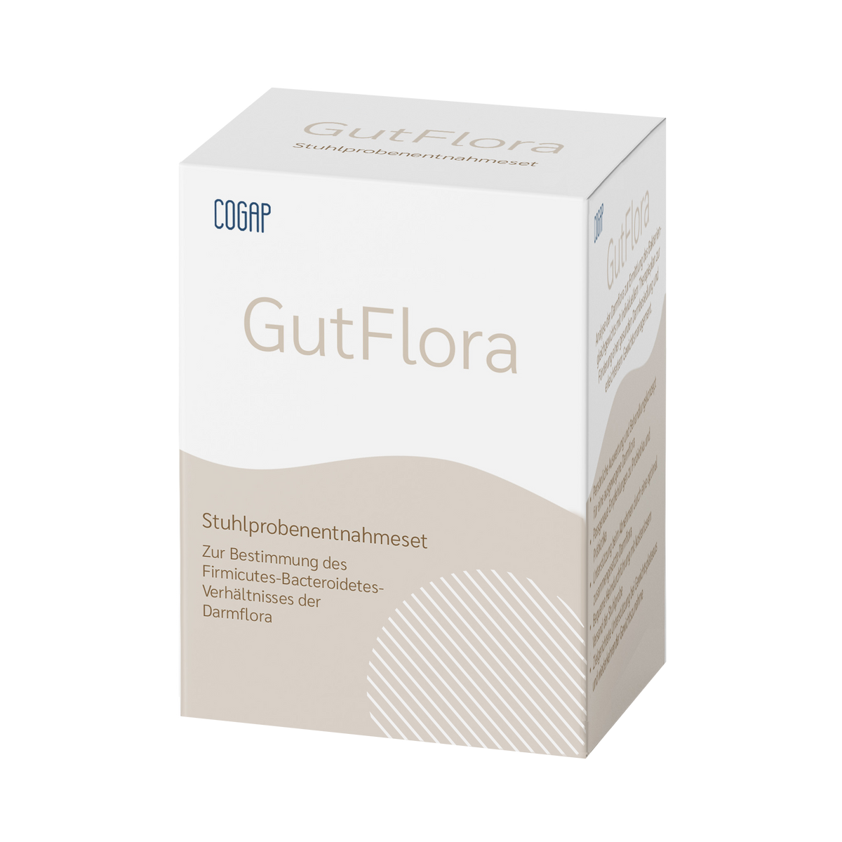 Darmflora Analyse von CoGAP Shop, Gesundheitstest zur Überprüfung der Darmgesundheit und Balance der Darmflora.